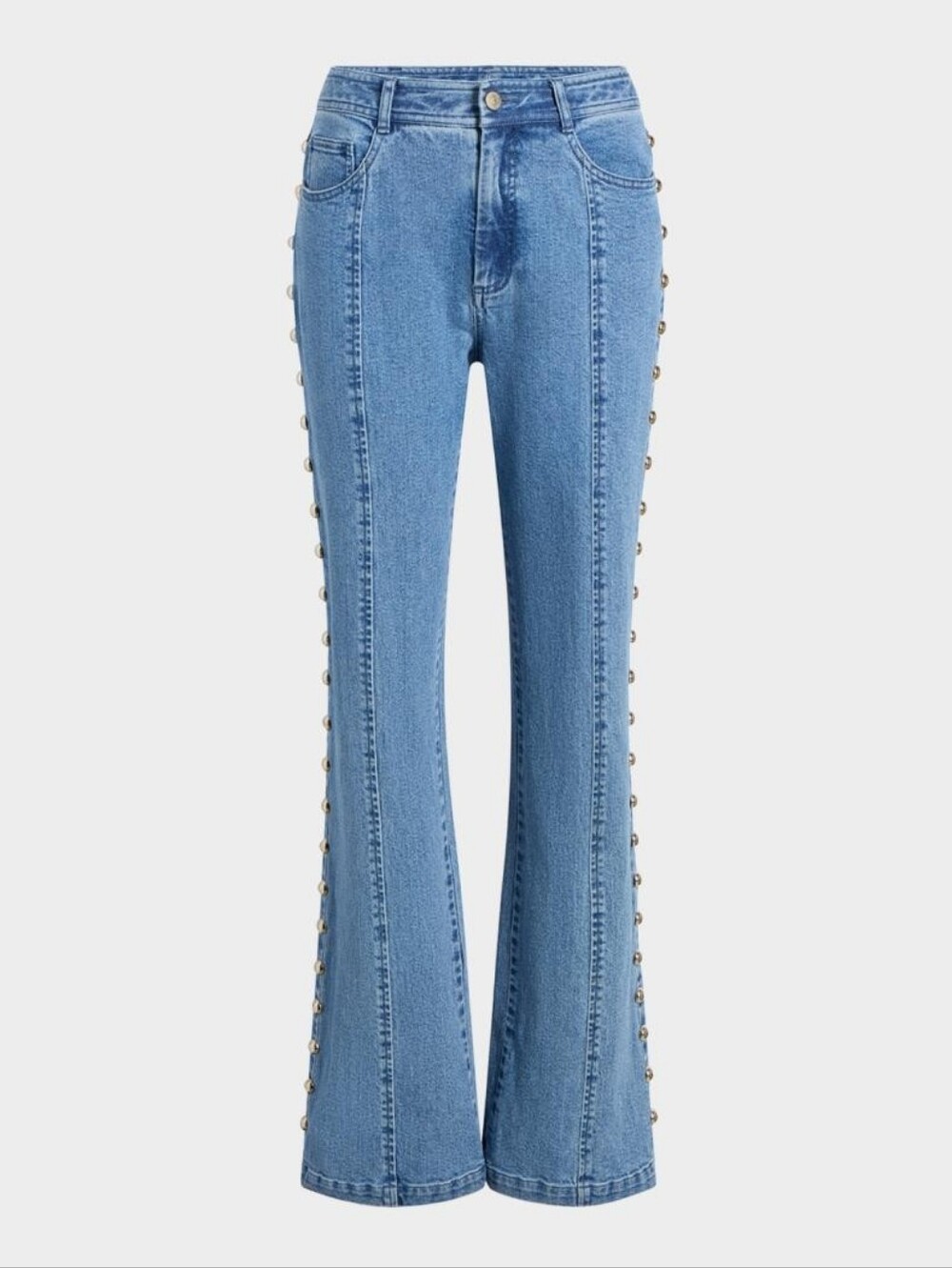 Cinq A Sept Shailene Studded Flare Jeans